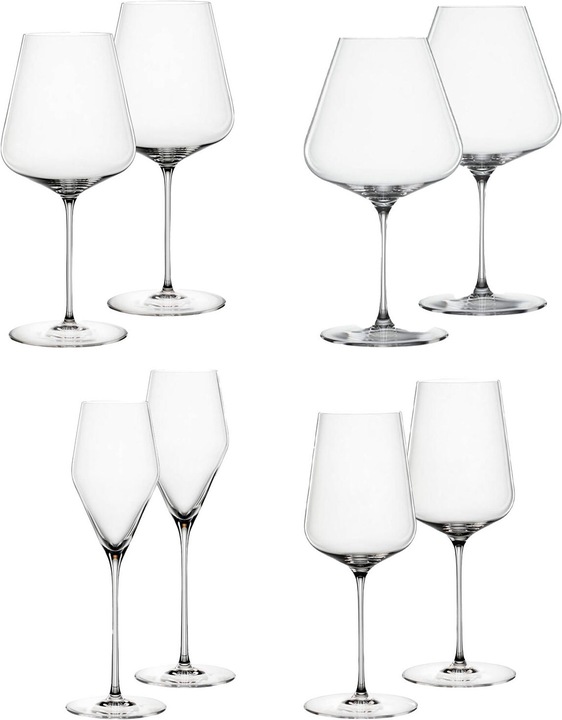 Actual product image Spiegelau Wine and Champagne Glasses Definition (8 Glasses, Wine glasses set)