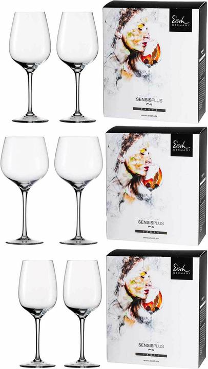 Produktbild Eisch Weingläser Superior SensisPlus (6 Gläser, Rotweingläser)