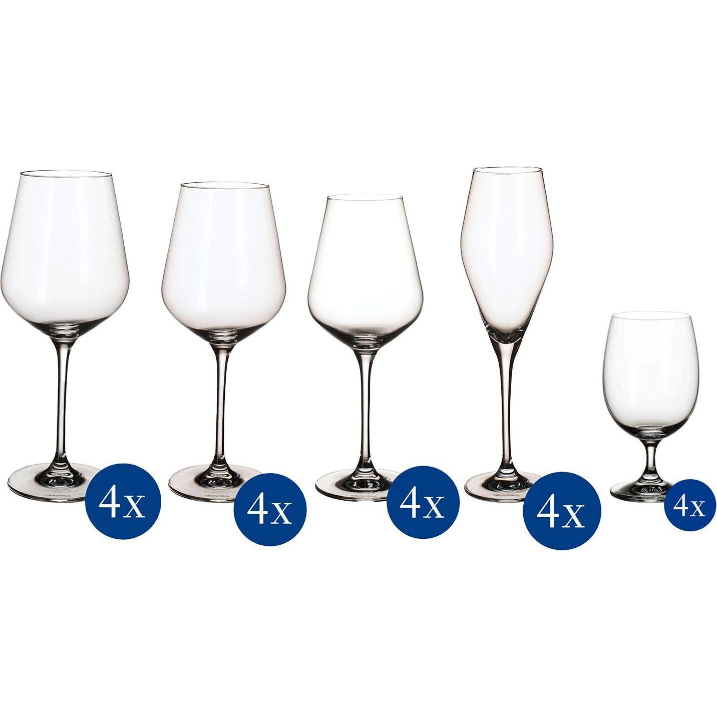 Villeroy & Boch Wein- und Sektgläser La Divina, Weingläser, Transparent