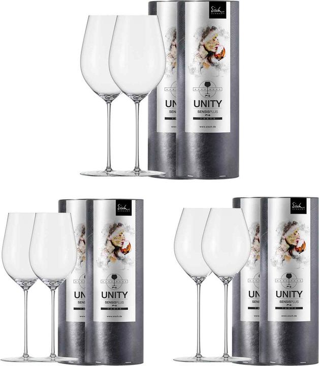 Produktbild Eisch Wein- und Champagnergläser Unity SensisPlus (6 Gläser, Weissweingläser, Sektgläser, Rotweingläser)