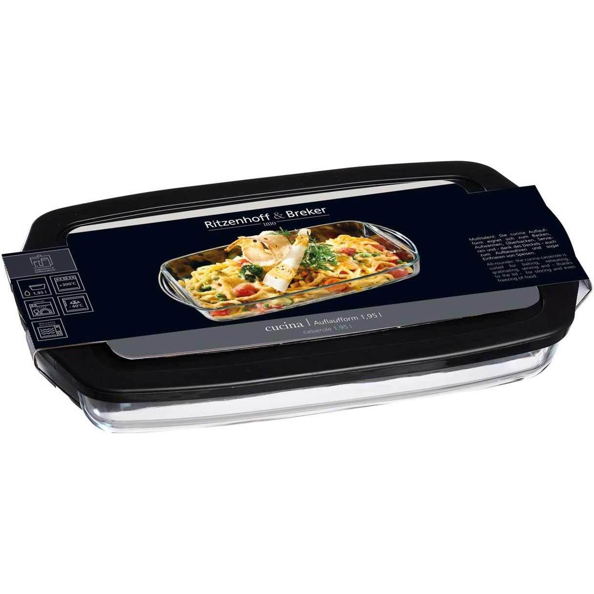 Thumbnail - Ritzenhoff & Breker Auflaufform Cucina, Auflaufform, Schwarz