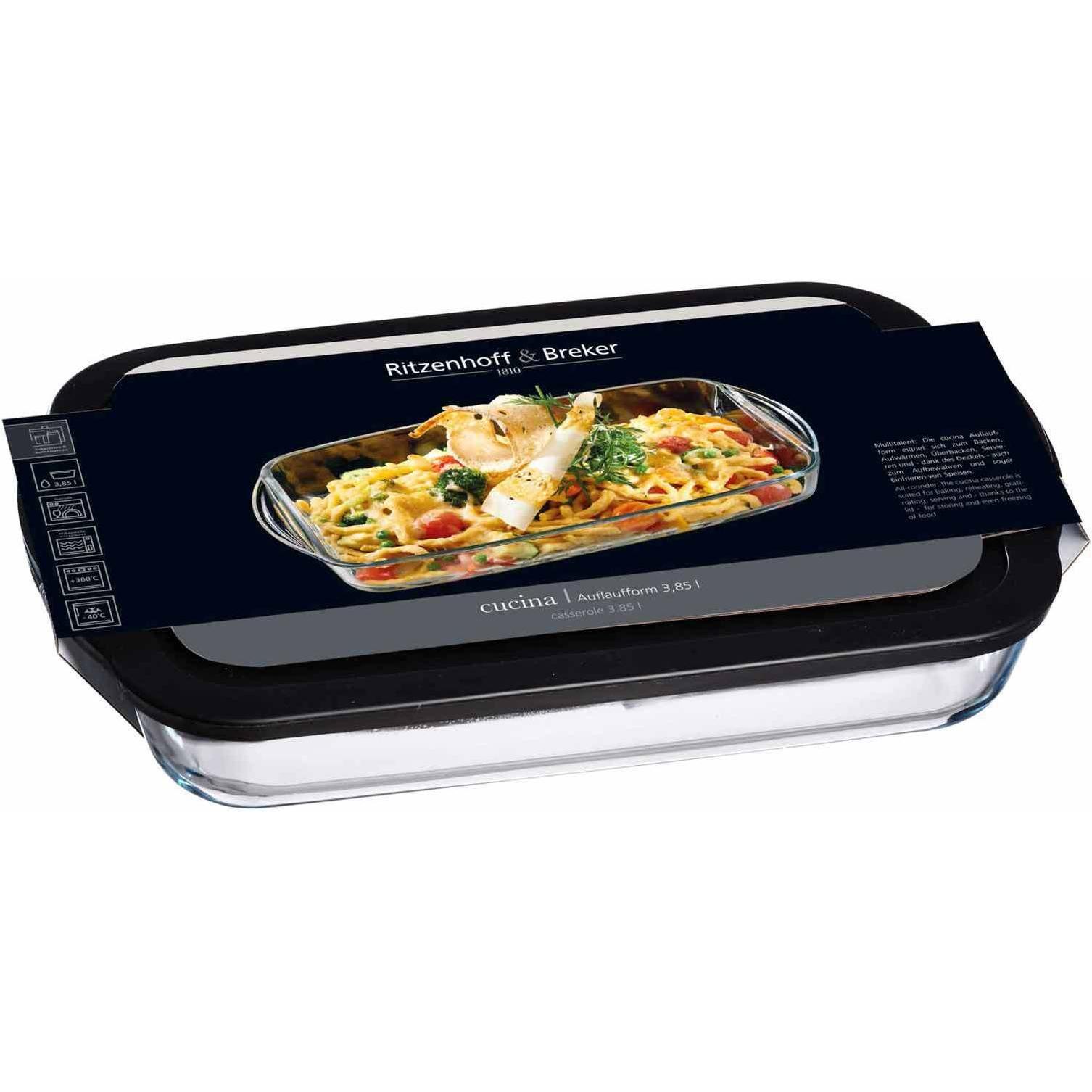 Thumbnail - Ritzenhoff & Breker Auflaufform Cucina, Auflaufform, Schwarz