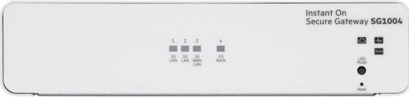 Actual product image HPE Networking Instant On Secure Gateway 4-port Gigabit SG1004 EU en
