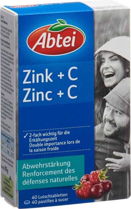 Produktbild Interdelta Zink + C Lutschtabl (40 Stück, Tabletten, 113 g)
