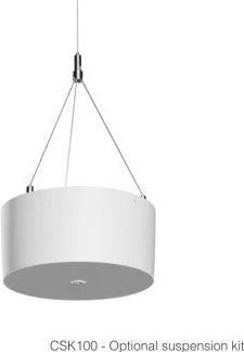 Produktbild Audac NaĹ›cienny gĹ‚oĹ›nik NELO706I/W 6 5 biaĹ‚y (1 Stk.)