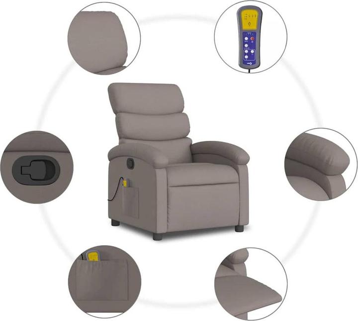 Actual product image vidaXL Massagesessel