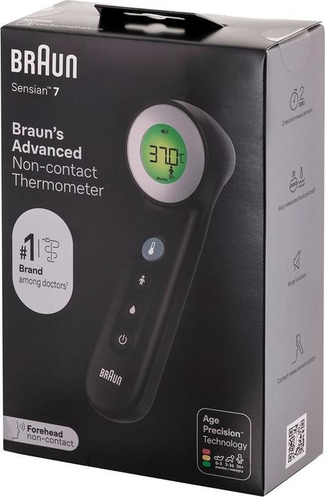 Actual product image Braun BNT 400B No Touch (Non-contact, Forehead)
