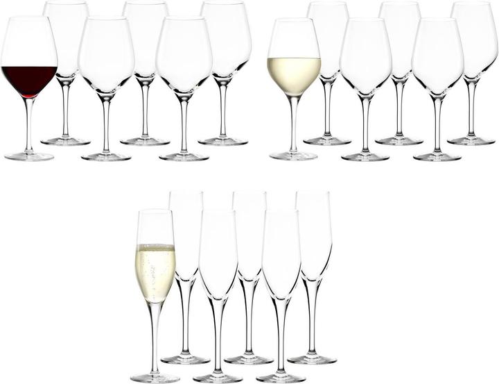 Produktbild Stölzle Wein & Sektgläser Exquisit (48 cl, 18 Gläser, Sektgläser)
