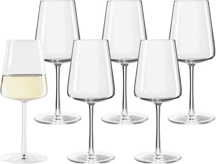 Produktbild Stölzle Weingläser + Weinausgiesser Power Weingläser Set + Dropstop® (13 Gläser, Weissweingläser)