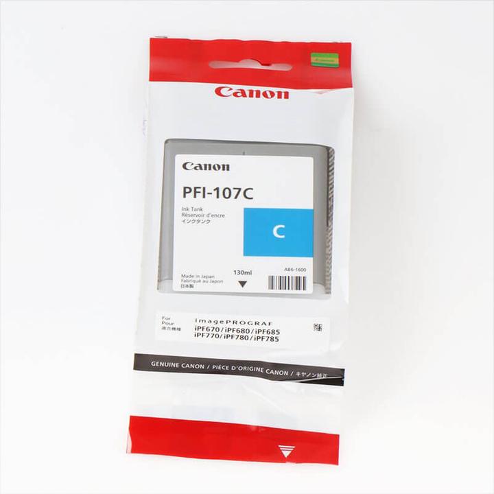 Actual product image Canon Pfi-107c (C)