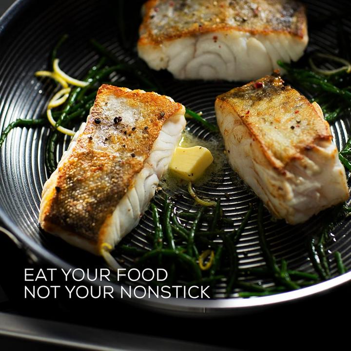 Actual product image Circulon Non-Stick Cookware Set with Lifetime Guarantee (Pan set + pot set, Stainless steel)