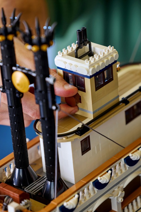Actual product image LEGO Flussraddampfer (21356, LEGO Ideas, LEGO Rare Sets)