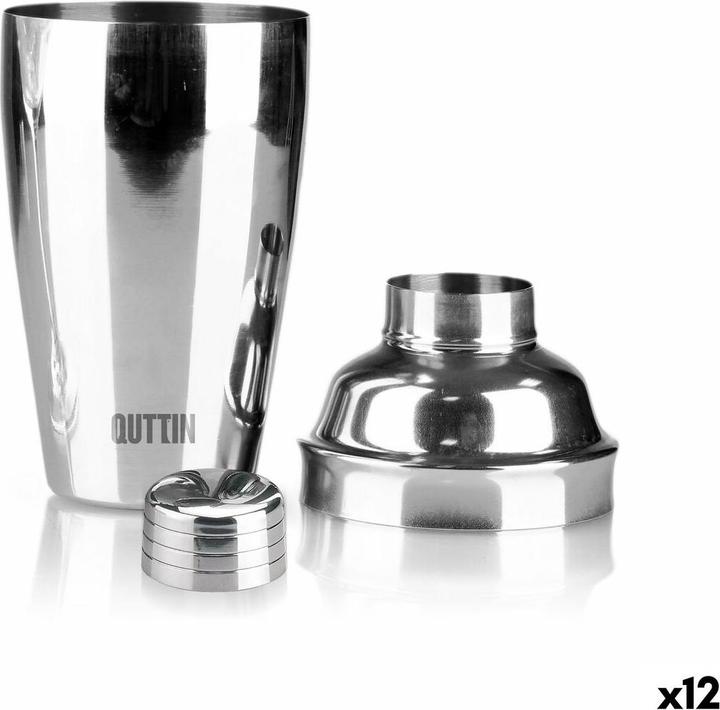 Quttin Cocktail-Shaker 750 ml Stahl (12 Stück) (Cocktail Shaker)