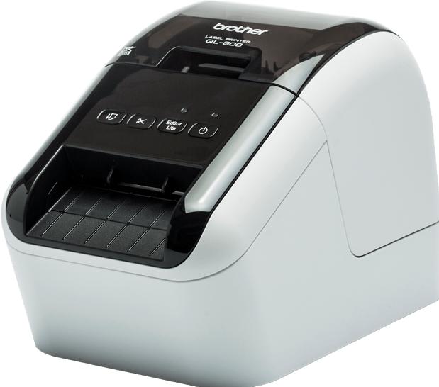 Produktbild Brother Thermal Printer QL800ZX1 USB Grey White/Black Black/Grey