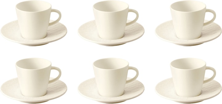 Produktbild Villeroy & Boch Espresso Set Manufacture Rock (60 ml, 6 x)