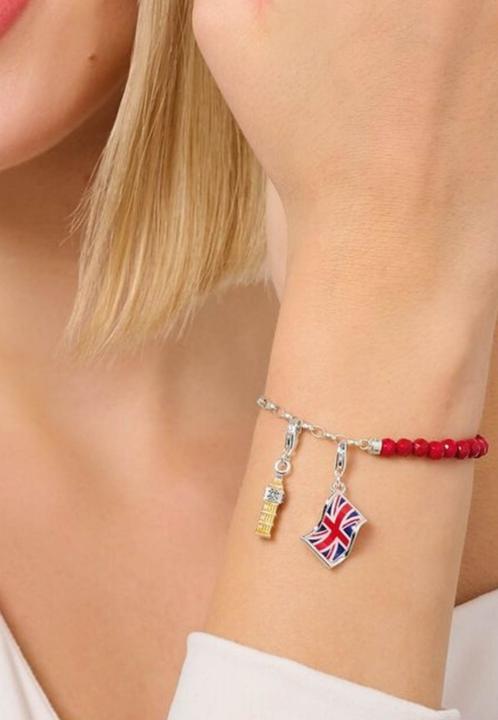 Actual product image Thomas Sabo Charm Club Flag Great Britain Silver (Silver 925)