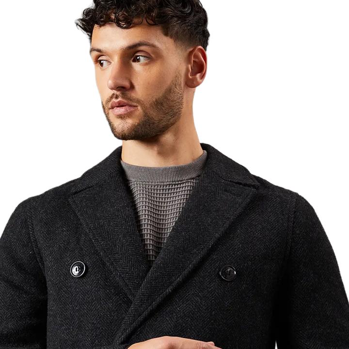 Actual product image Burton Mens Wool Double-Breasted Coat