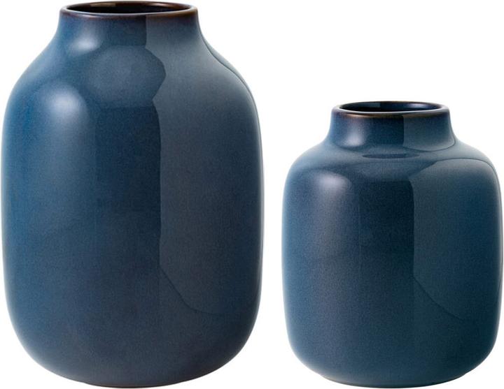 Villeroy & Boch Vasen Lave Home Shoulder bleu uni (2 x, 1.23 l)
