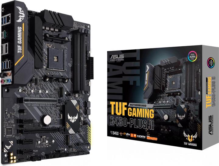 Productafbeelding ASUS TUF B450-PLUS GAMING II (AM4, AMD B450, ATX)