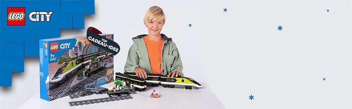 Actual product image LEGO Passenger express train (60337, LEGO City, LEGO Powered UP)