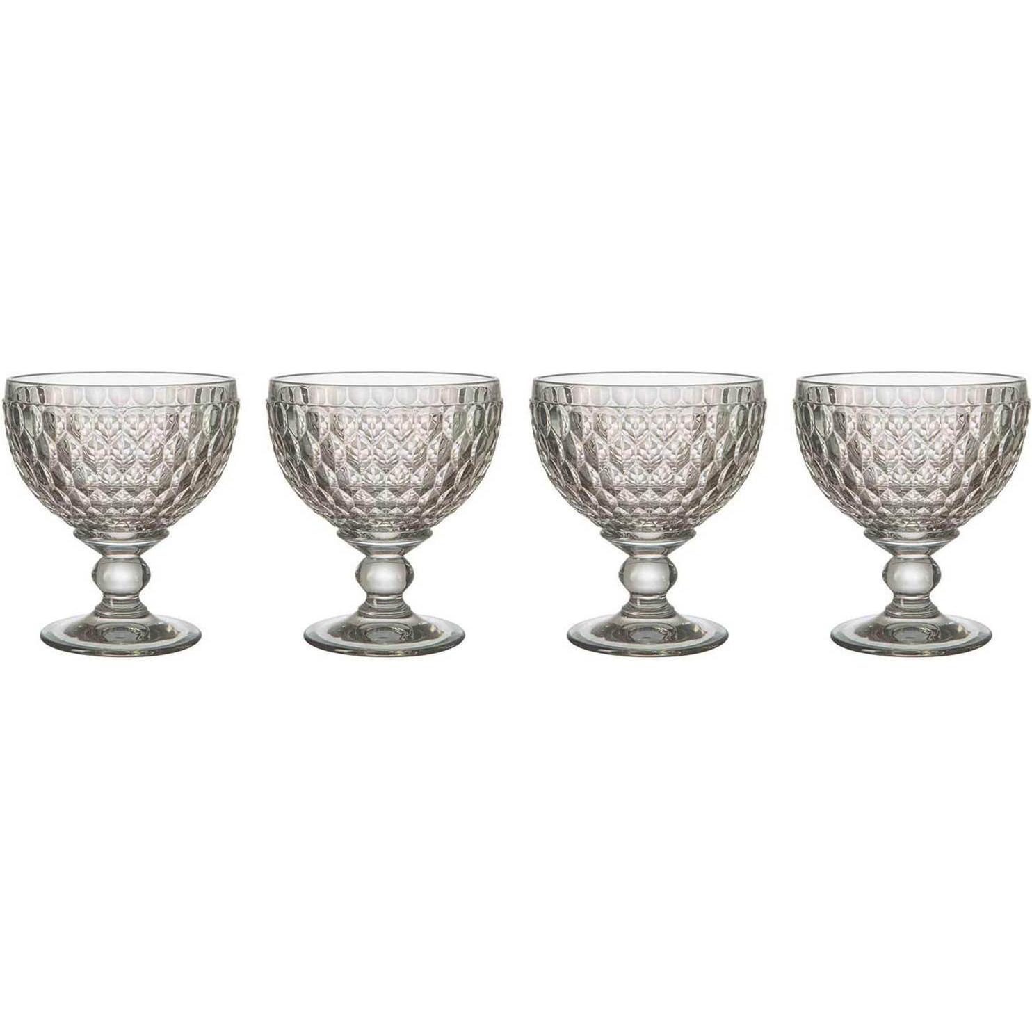 Villeroy & Boch Sektschalen Boston Coloured, Weingläser, Grau