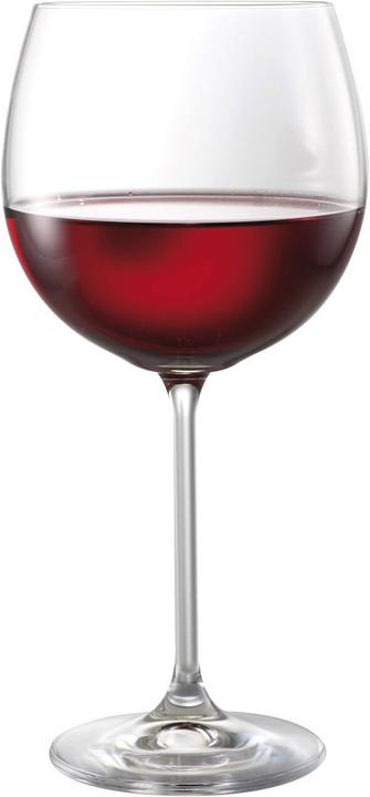 Actual product image Bohemia Burgundy goblets Natalie (57 cl, 6 Glasses, Red wine glasses)