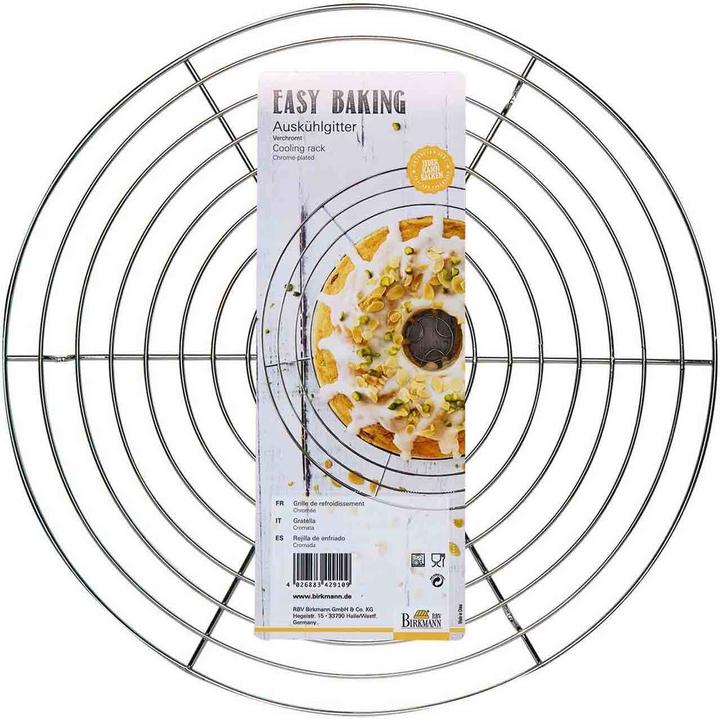 Actual product image Birkmann Easy Baking Cooling Rack and Cake Ring Set