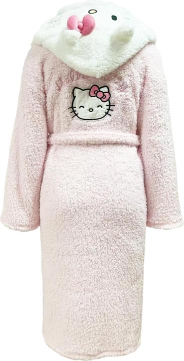 Produktbild Hello Kitty Morgenmantel bestickt Teddyfleece (L)