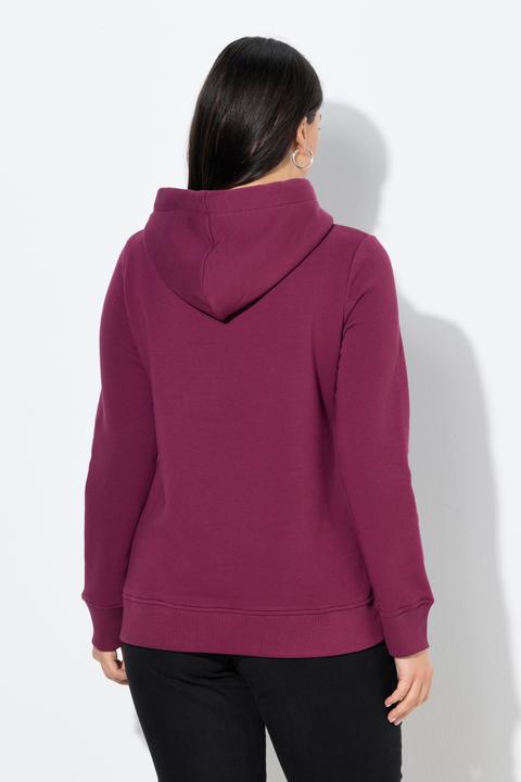 Immagine prodotto Ulla Popken Maglia con orli a costine, cappuccio e maniche lunghe (60)