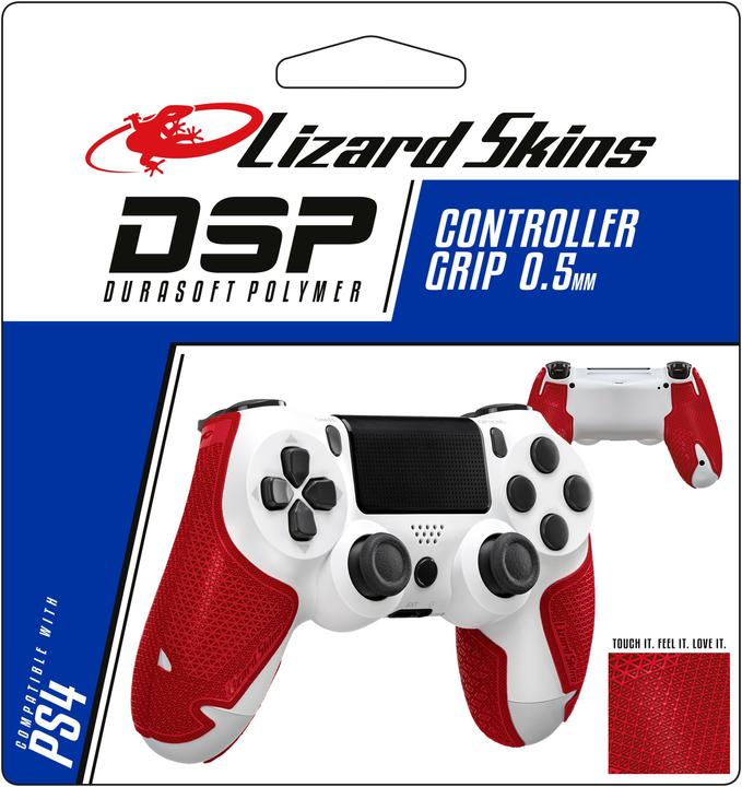 Actual product image Lizard Skins Playstation 4 - Crimson Red (trimmed, 0.5mm) (PS4)