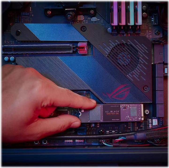 Produktbild WD Black SN750 SE (1000 GB, M.2 2280)