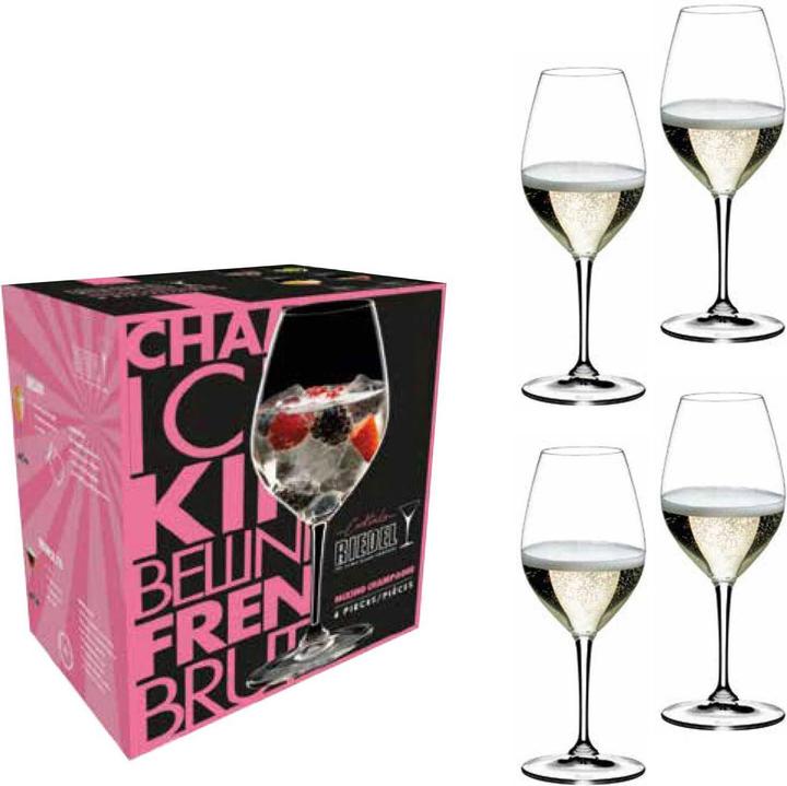 Productafbeelding Riedel Champagneglazen Mengen (44 cl, 4 Bril, Champagneglazen)