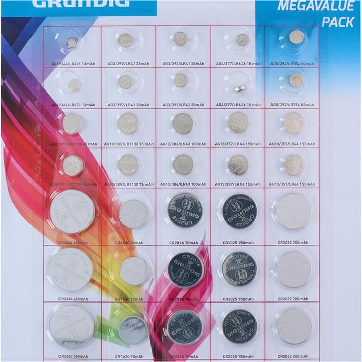 Produktbild Grundig Lithiumbatterie 40 Stück (40 Stk., Gerätespezifisch)