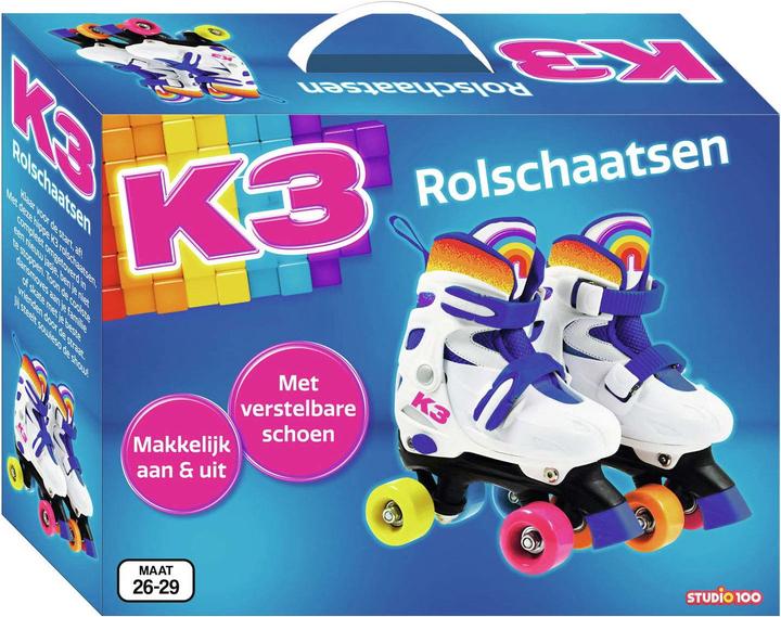 Produktbild K3 Rollschuhe - Grösse 26-29 (26, 27, 28, 29)