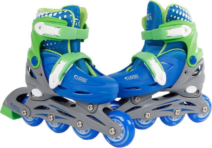 Street Rider Inline Skates Bleu, Taille 30-33 (32)