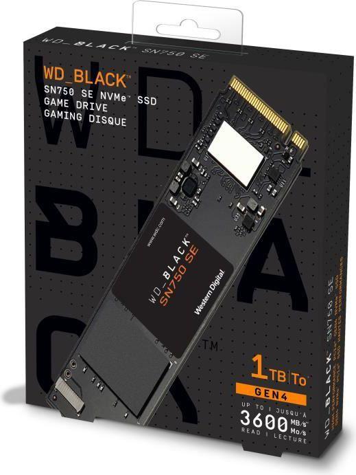 Produktbild WD Black SN750 SE (1000 GB, M.2 2280)