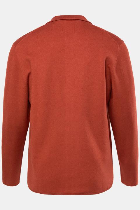 Produktbild JP1880 Strick-Overshirt FLEXNAMIC®, 2 Brusttaschen, bis 7 XL (L)