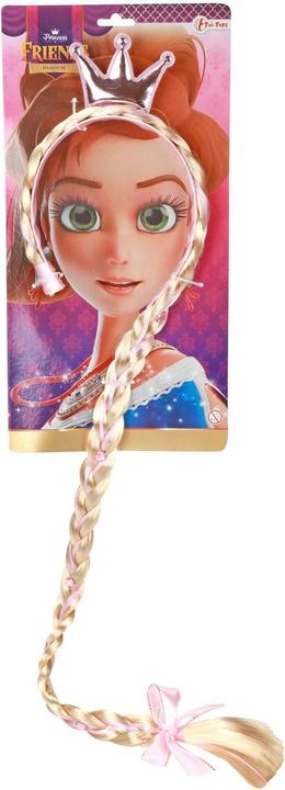 Actual product image Toi-Toys Princess Friends tiara with long braid and crown