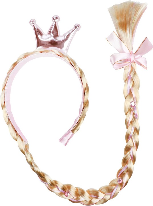 Produktbild Toi-Toys Princess Friends Diadem mit langem Zopf und Krone
