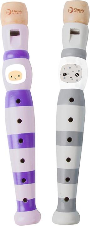 Immagine prodotto Classic World Flauto di legno con strisce
