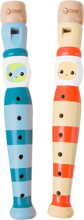 Immagine prodotto Classic World Flauto di legno con strisce