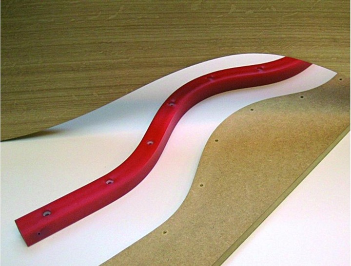 Actual product image Werkstarck Curve ruler CURVE FORM FIX