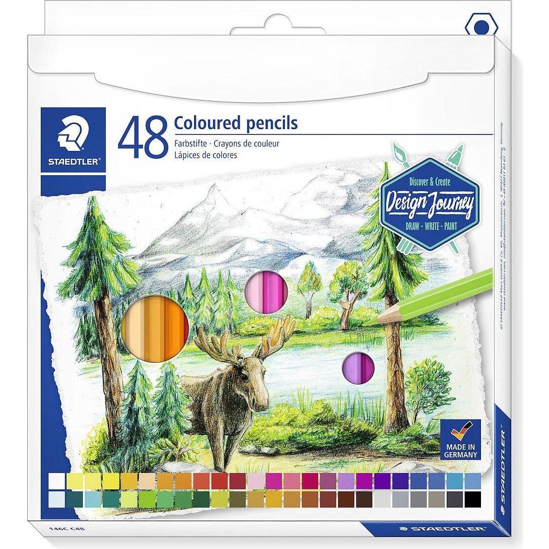 Staedtler, Malstifte, Farbstift (48 Farben, 48 x)