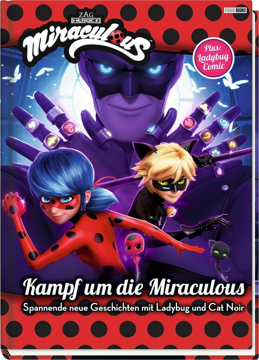 Immagine prodotto Panini Miraculous: Kampf um die Miraculous - Spannende neue Geschichten mit Ladybug und Cat Noir (Tedesco, Weber Claudia, 2023)