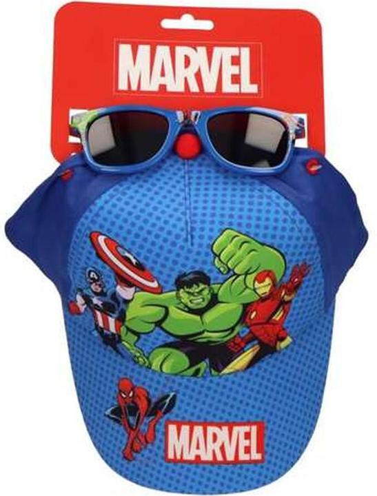 The Avengers Mütze Und Sonnenbrille Blau