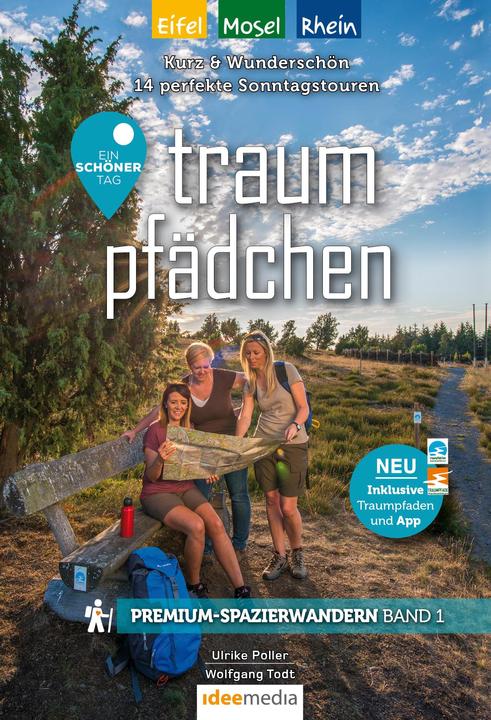 Produktbild Traumpfädchen inkl. Traumpfaden und App - Ein schöner Tag Eifel/Mosel/Rhein (Deutsch, Wolfgang Todt, Ulrike Todt Poller, 2020)