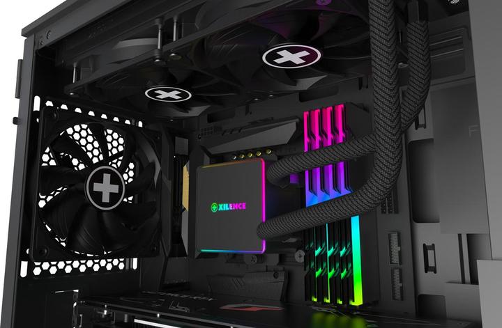 Actual product image Xilence CTE LiQuRizer LQ240PRO Water Cooling (XC982)