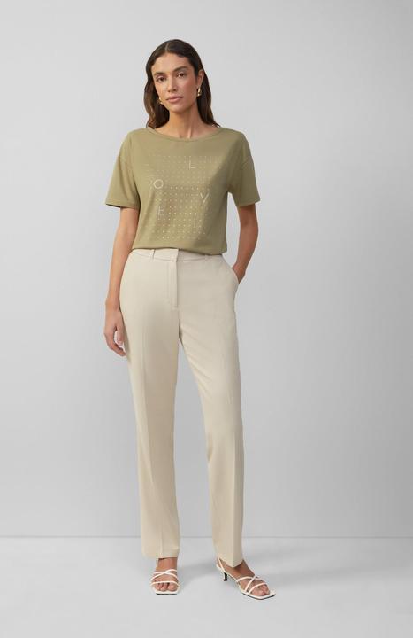 Actual product image S.Oliver Hose Elegante Hose mit Straight Leg aus Waffel-Piqué (46)