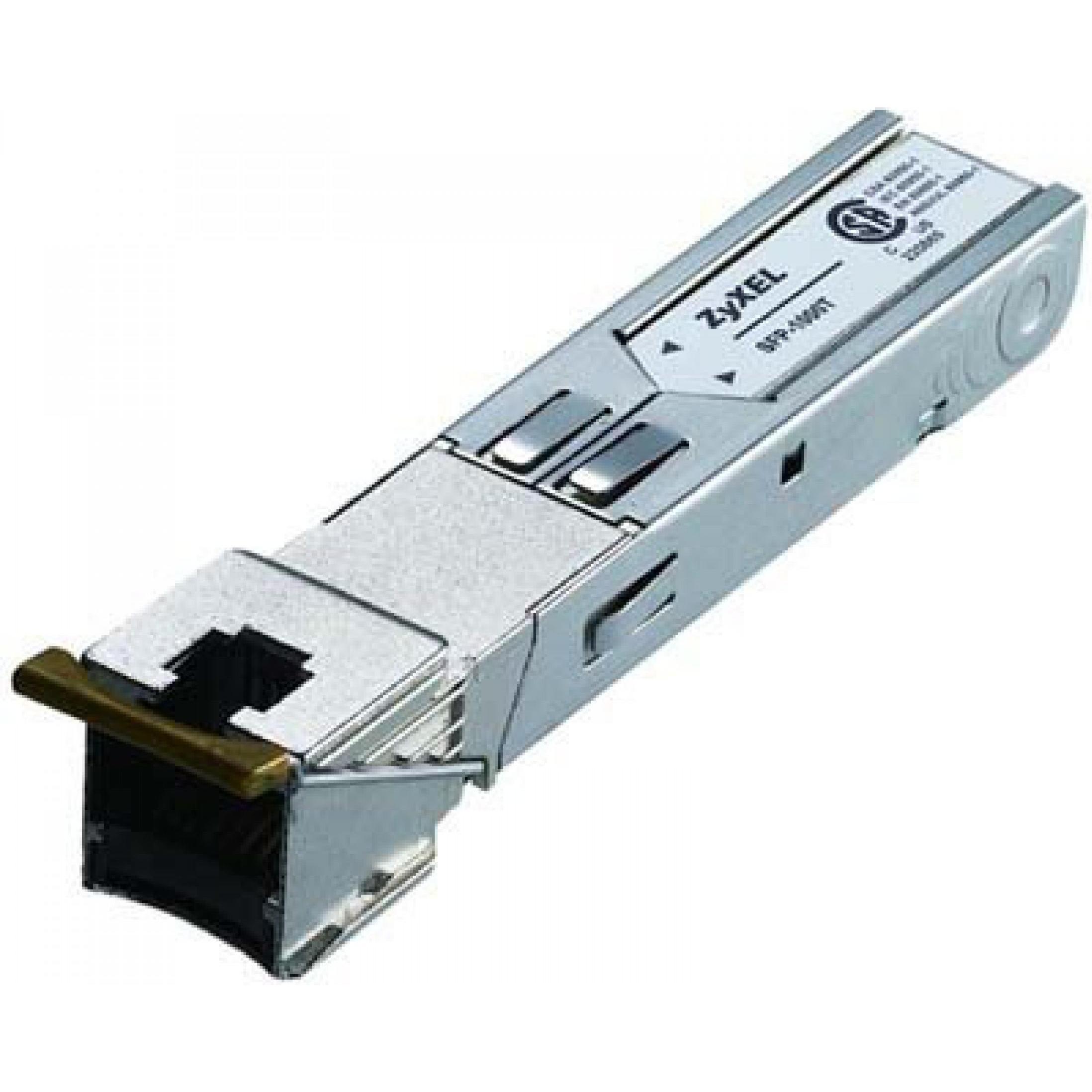 Zyxel SFP-1000T SFP (Mini-GBIC)-Transceiver-Modul, Transceiver, Silber