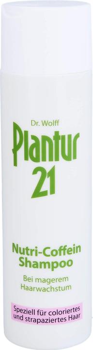Produktbild Plantur 21 Nutri-Coffein Shampoo Speziell für coloriertes und strapaziertes Haar (Flüssiges Shampoo, 250 ml)